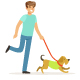 image « promener le chien »